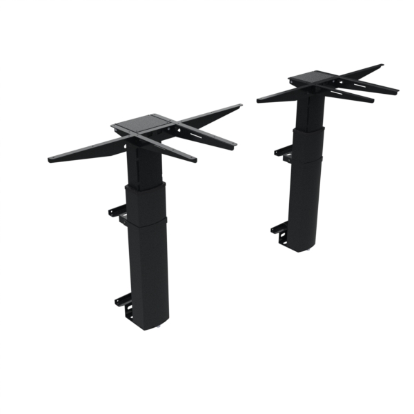 Wall mounted Electric Desk FrameElectric Desk Frame | 2-Columns | Black 