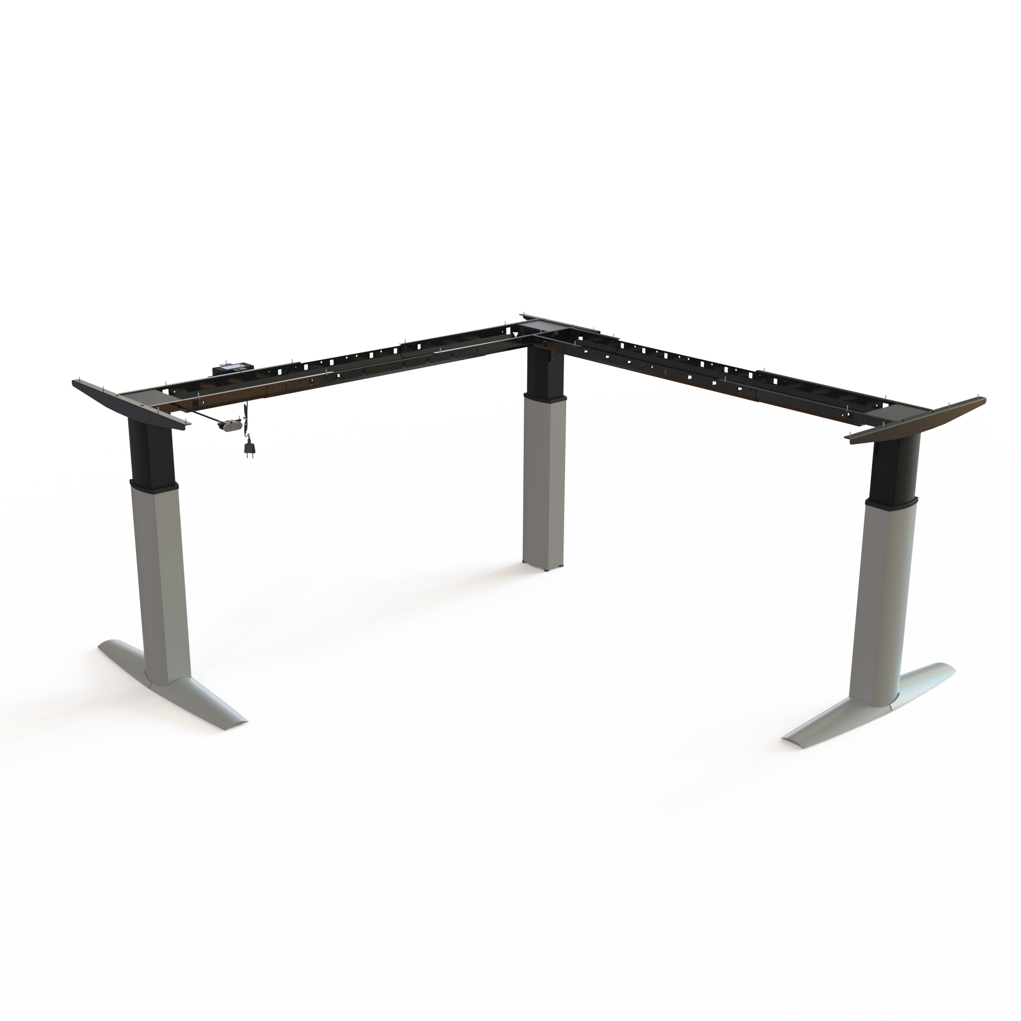 Electric Desk FrameElectric Desk Frame | WidthWidth 190 cmcm | Silver