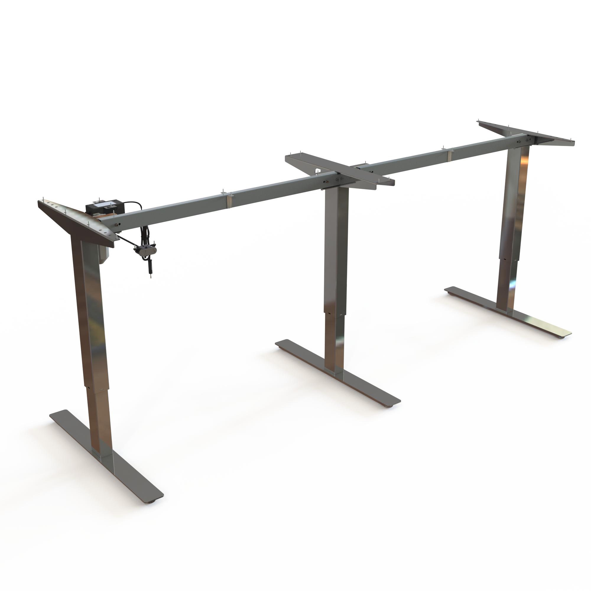 Electric Desk FrameElectric Desk Frame | WidthWidth 222 cmcm | Chrome