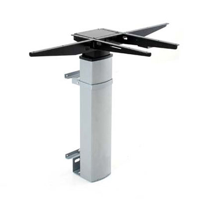Wall mounted Electric Desk FrameElectric Desk Frame | 1-Column | Silver