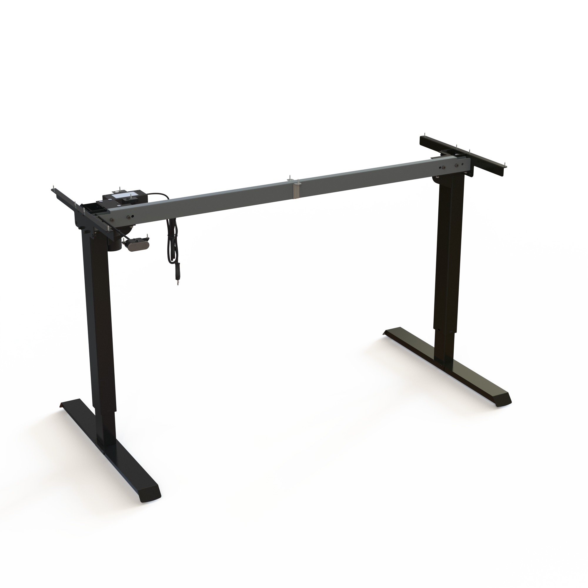 Electric Desk Frame | Width 129 cm | Black 