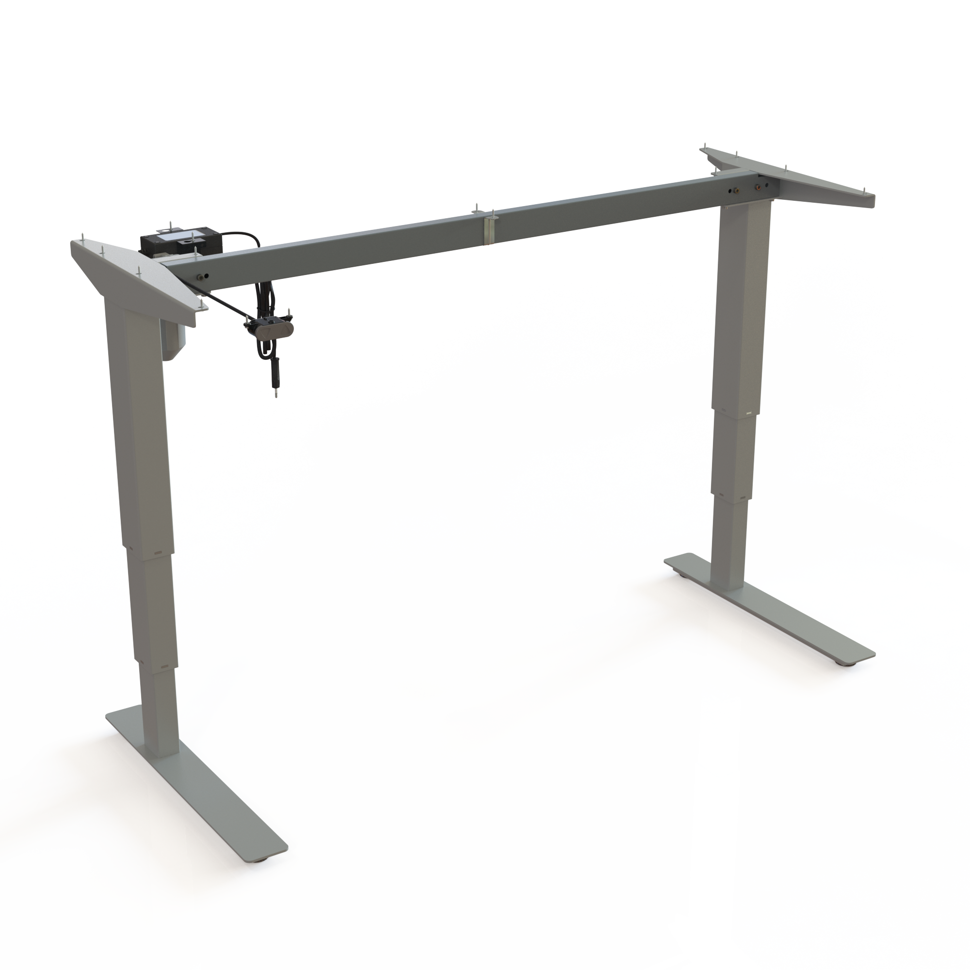 Electric Desk FrameElectric Desk Frame | WidthWidth 129 cmcm | Silver