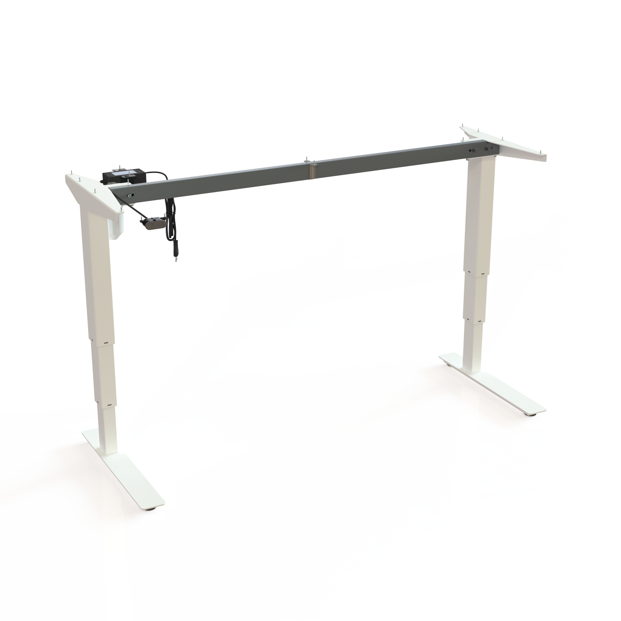 Electric Desk FrameElectric Desk Frame | WidthWidth 142 cmcm | White