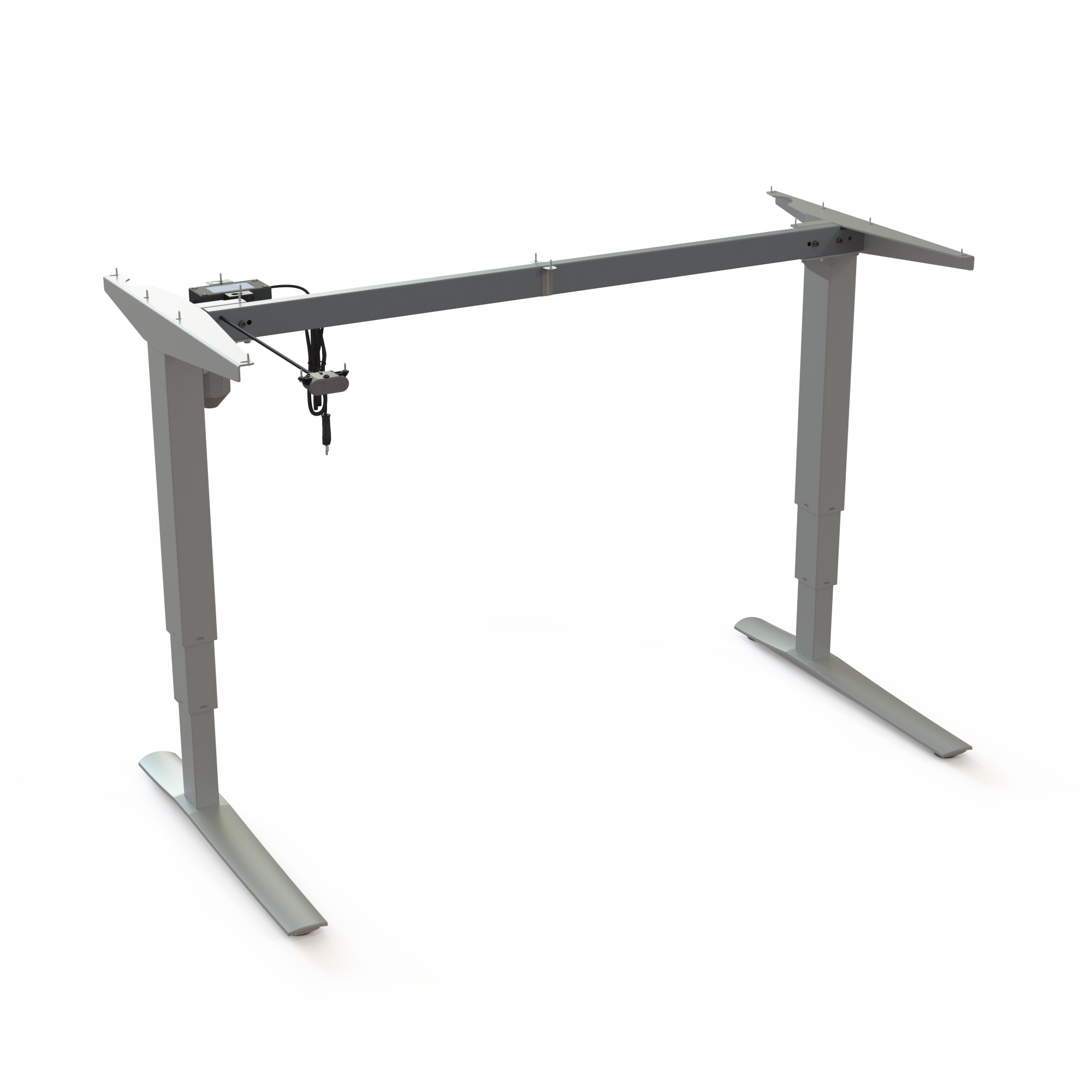 Electric Desk FrameElectric Desk Frame | WidthWidth 129 cmcm | Silver