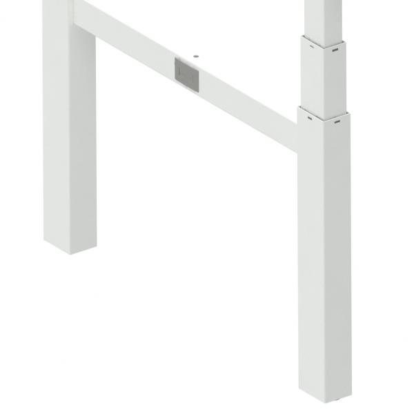 Electric Desk FrameElectric Desk Frame | WidthWidth 129 cmcm | White