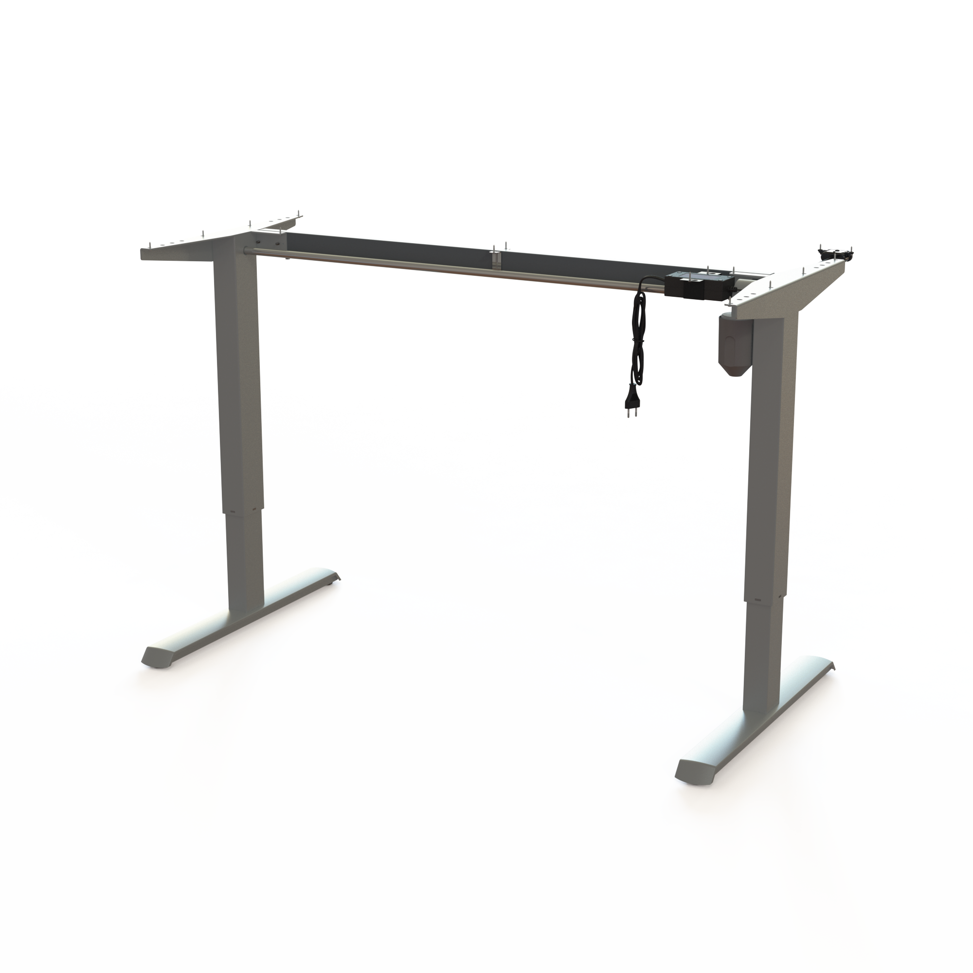 Electric Desk FrameElectric Desk Frame | WidthWidth 129 cmcm | Silver