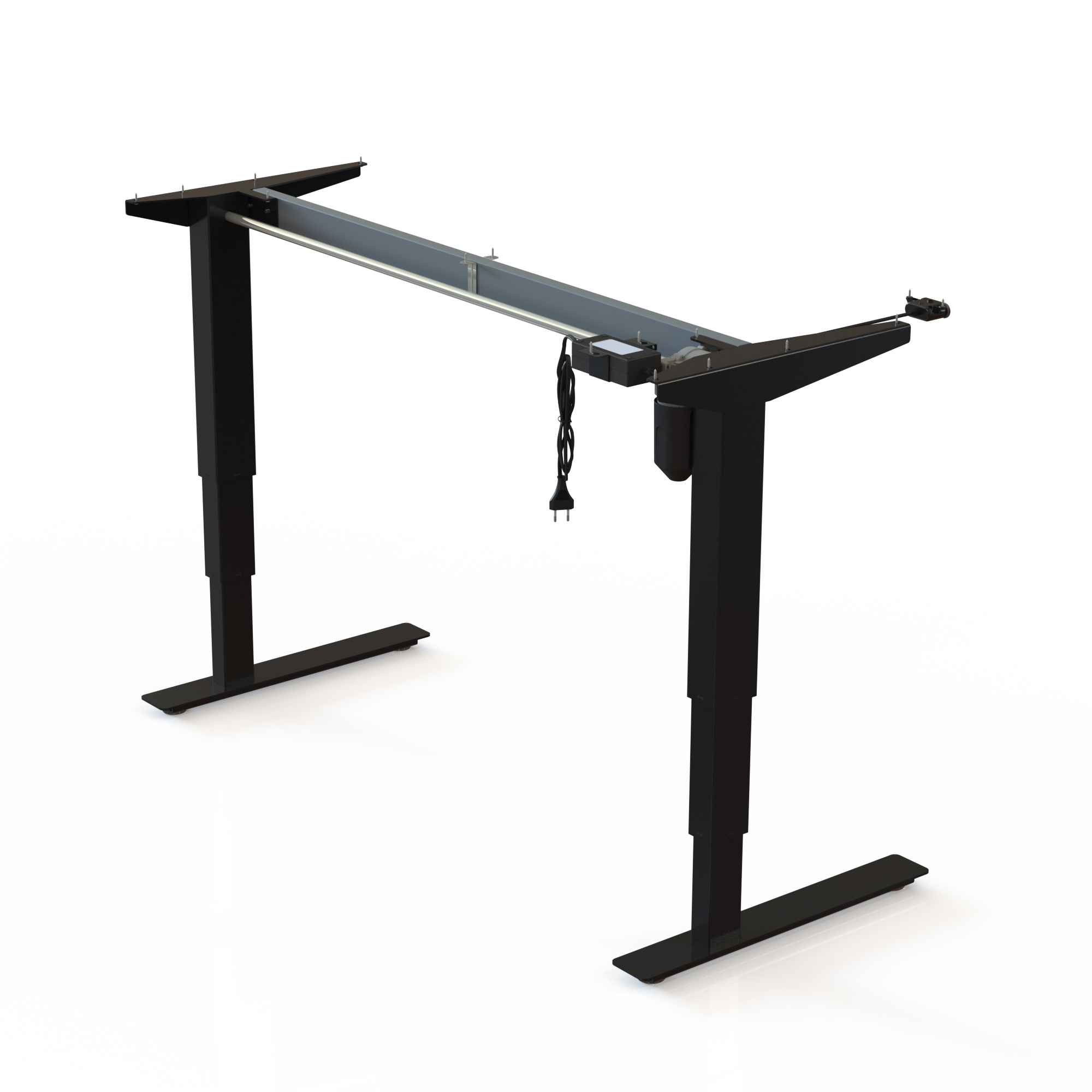 Electric Desk FrameElectric Desk Frame | WidthWidth 129 cmcm | Black 