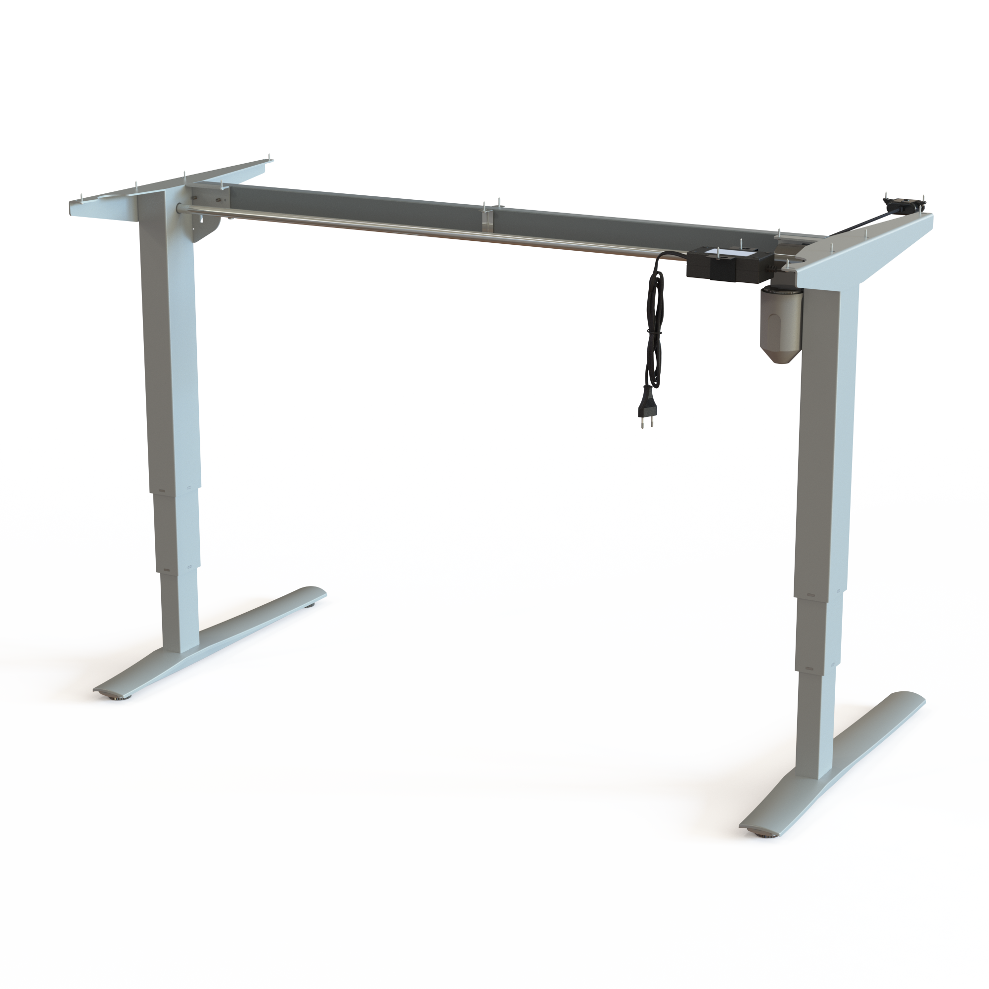 Electric Desk FrameElectric Desk Frame | WidthWidth 129 cmcm | Silver