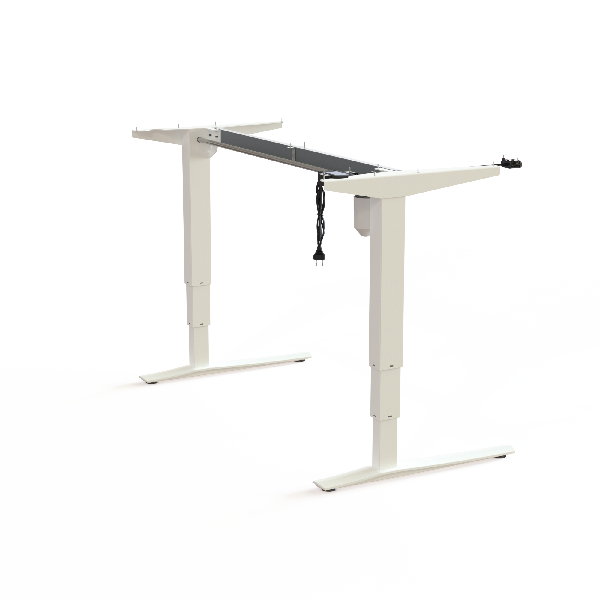 Electric Desk FrameElectric Desk Frame | WidthWidth 129 cmcm | White