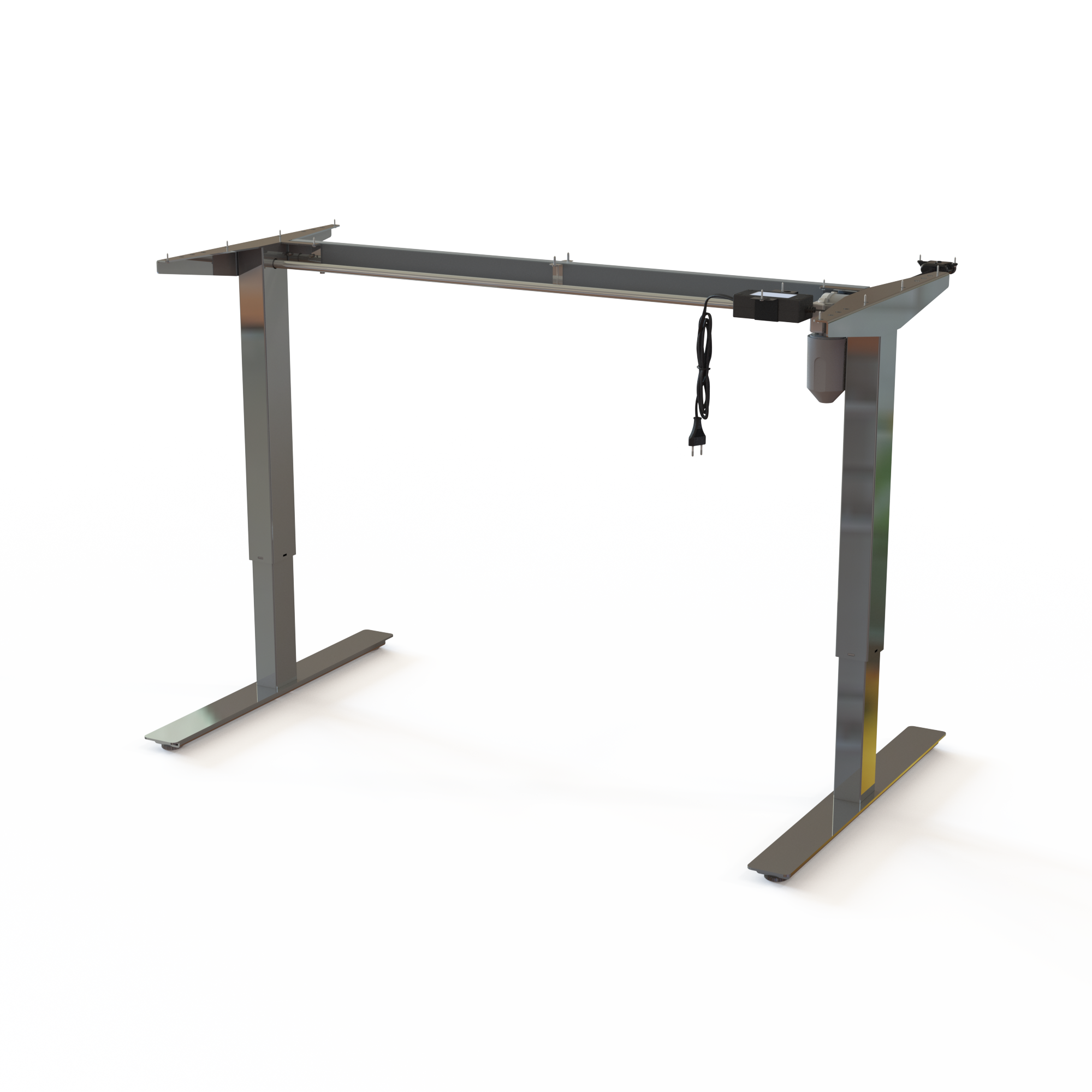 Electric Desk FrameElectric Desk Frame | WidthWidth 129 cmcm | Chrome