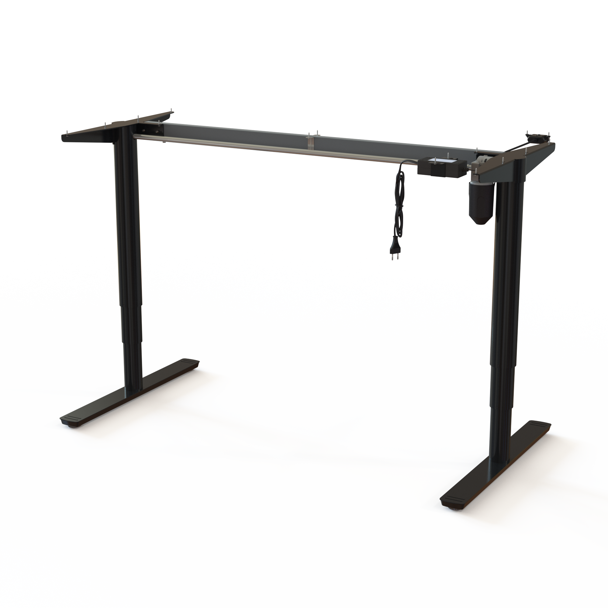 Electric Desk FrameElectric Desk Frame | WidthWidth 129 cmcm | Black 