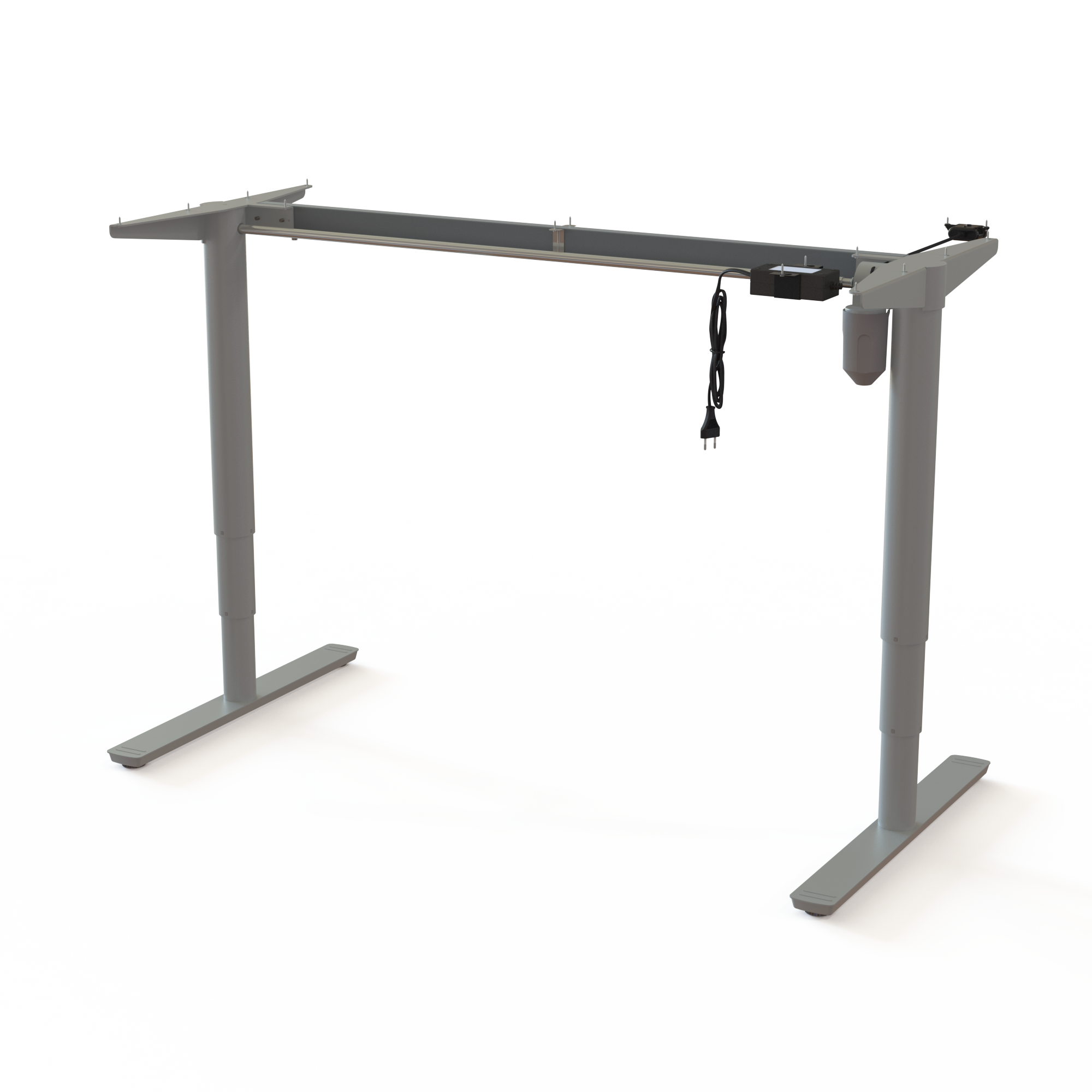 Electric Desk FrameElectric Desk Frame | WidthWidth 129 cmcm | Silver